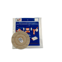 Buffing Wheel Cushion Sewn Cotton, 1" Thick - Available in 4", 6", 8" & 10" Diameters