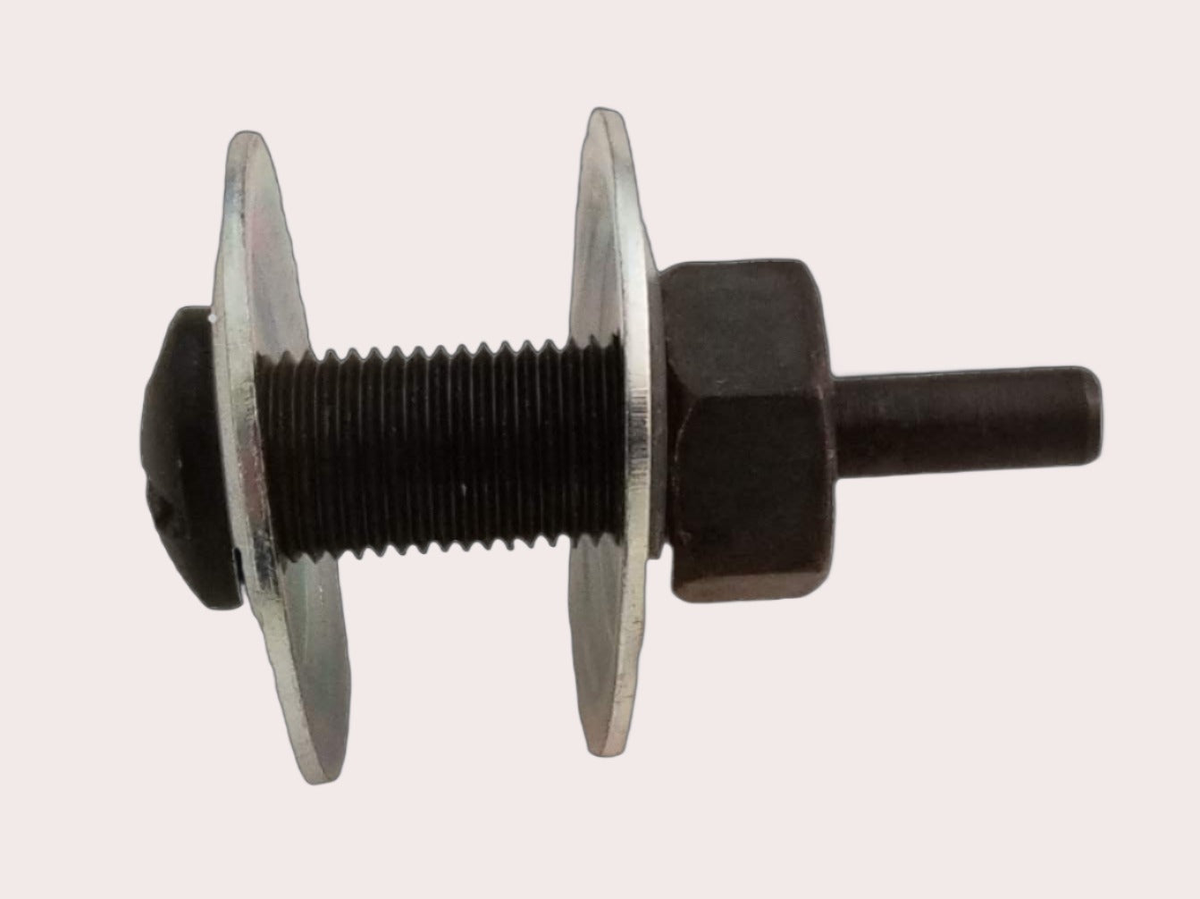 Reverse thread 1/2" arbor adapter