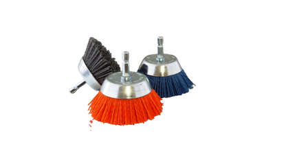 Nyalox 2 ½" Cup Brushes with 1/4" Mandrel