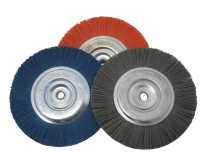 Nyalox 6" dia Bench Grinder Brush