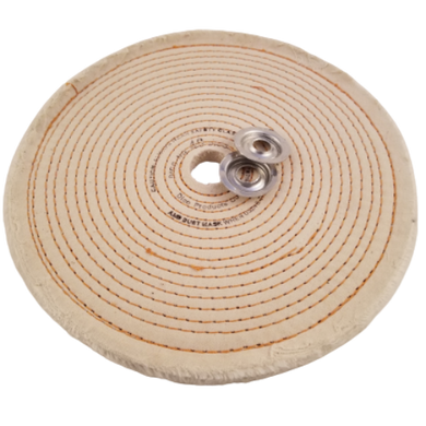 Buffing Wheel Spiral Sewn Cotton ¼