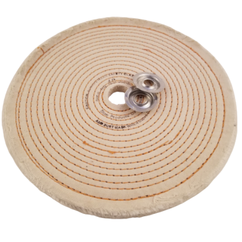 Buffing Wheel Spiral Sewn Cotton ¼