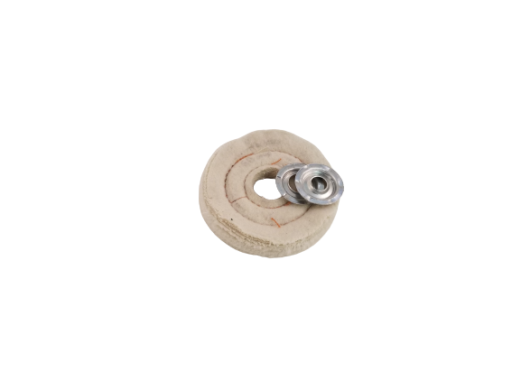 Buffing Wheel Flannel ½" Thick - Available in 4", 6", 8" & 10" Diameters