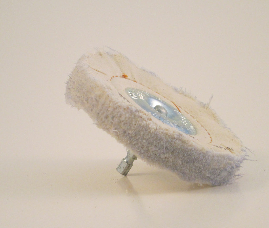 Buffing Wheel---Flannel mandrel mounted – Williamsville Buff & Abrasives