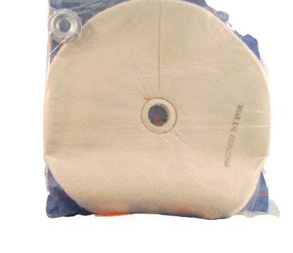 Buffing Wheel Loose Sewn Cotton, ½" Thick - Available in 4", 6", 8" & 10" Diameters