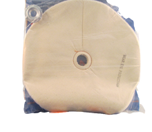 Buffing Wheel Loose Sewn Cotton, ½" Thick - Available in 4", 6", 8" & 10" Diameters