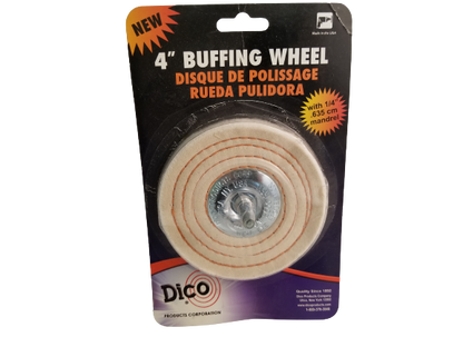 Buffing Wheel- Spiral Sewn mandrel mounted 7000146