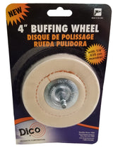 Buffing Wheel-- Cushion Sewn mandrel mounted #7000149