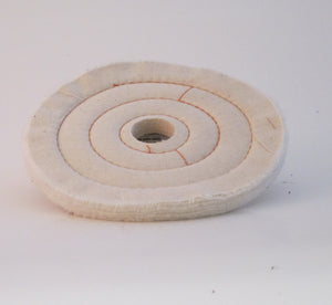 Buffing Wheel Cushion Sewn Cotton ½" Thick - Available in 4", 6", 8" & 10" Diameters