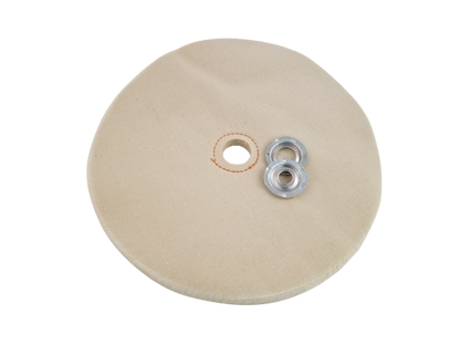 Buffing Wheel Loose Sewn Cotton, ½" Thick - Available in 4", 6", 8" & 10" Diameters