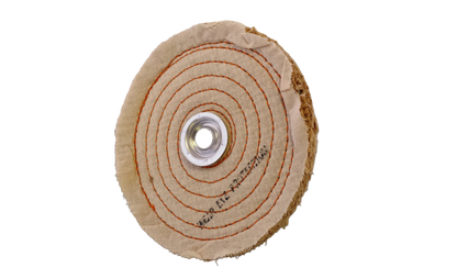 Sisal Buffing & Polishing Wheel — ½" Thick, Spiral Sewn