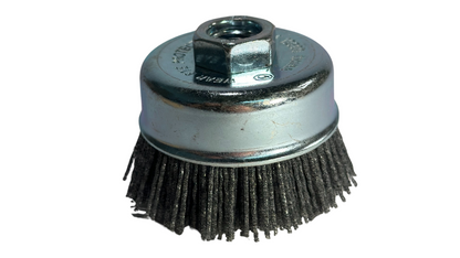 Nyalox 3" Cup Brush; 5/8-11 Thread for Angle Grinders