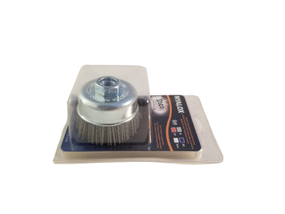 Nyalox 3" Cup Brush; 5/8-11 Thread for Angle Grinders
