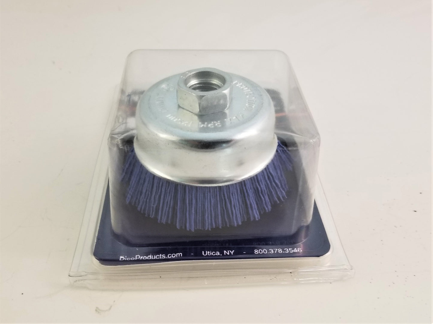 Nyalox 3" Cup Brush; 5/8-11 Thread for Angle Grinders