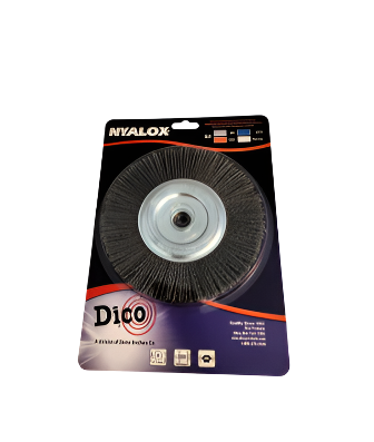 Nyalox 6" dia Bench Grinder Brush
