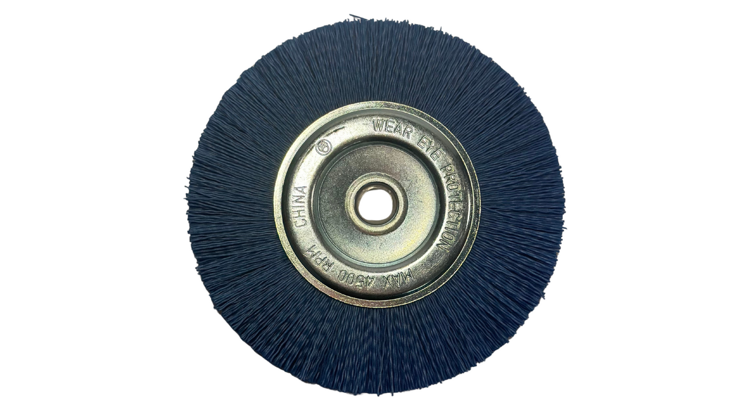 Nyalox 6" dia Bench Grinder Brush