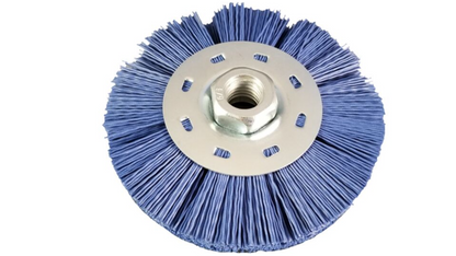 Nyalox 4 ½" Wheel Brush; 5/8-11 Thread for Angle Grinders