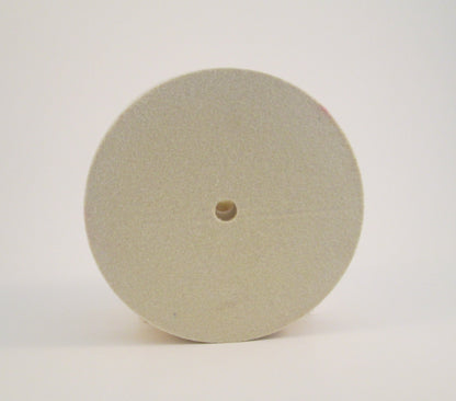 Felt Buffing Wheel 6"x 1" thick, medium density