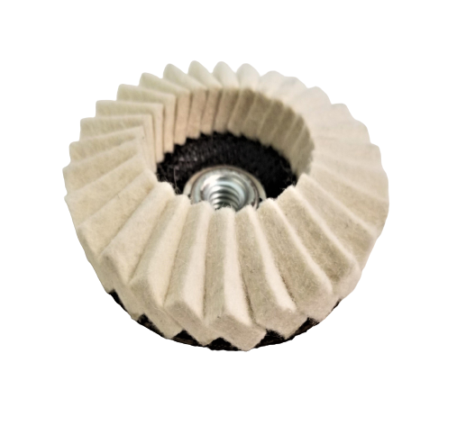 Felt Buffing Flap Disc for Angle Grinders
