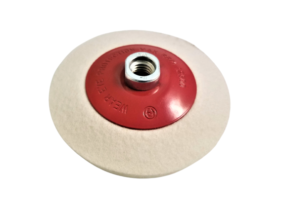 Felt Buffing Bevel Disc for Angle Grinders
