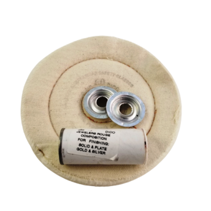 Buffing Kit 6" dia for Gold, Silver & Precious Metals 7500022