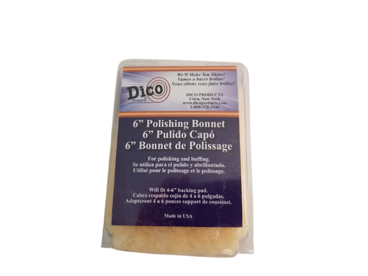 Polishing Bonnet Tie-on Synthetic