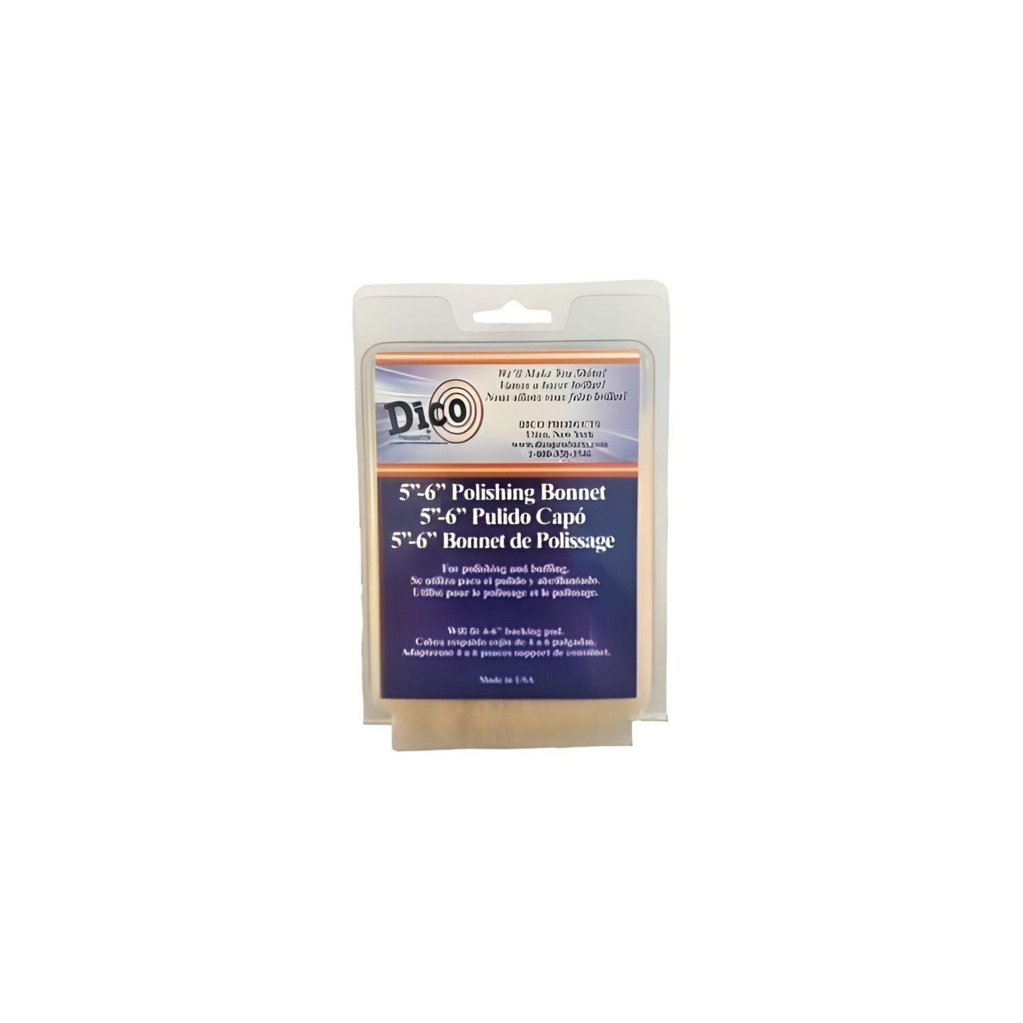 Buffing & Polishing Bonnet — Synthetic, Tie-On Style