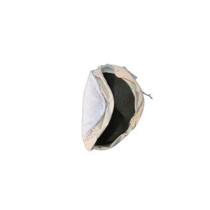 Terry cloth bonnet buffing pads