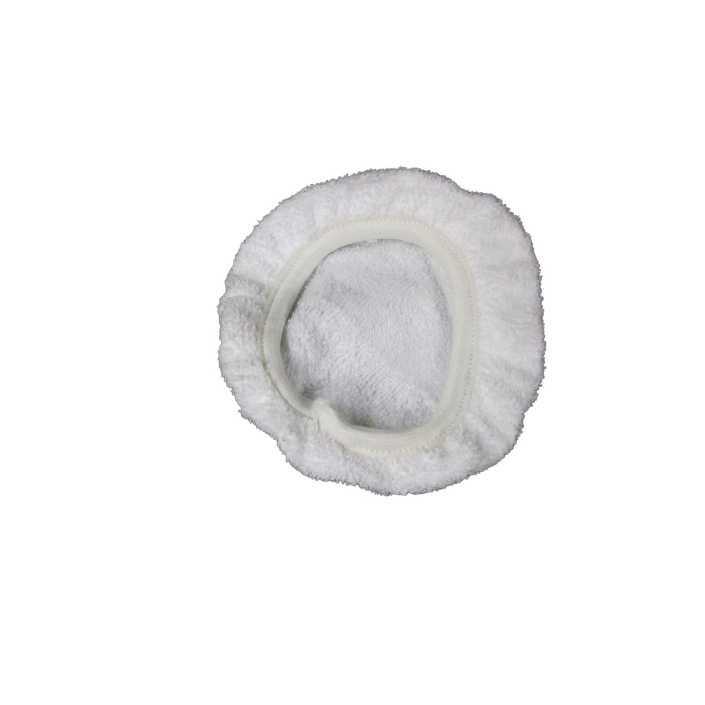 Terry cloth bonnet buffing pads
