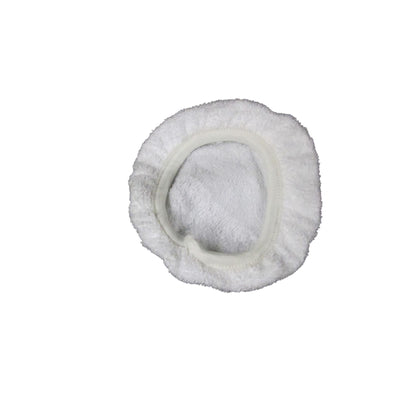 Terry cloth bonnet buffing pads