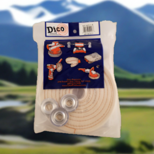 Buffing Kit 4" dia. x 1/2" Buffs for Aluminum, Brass Copper #7500007