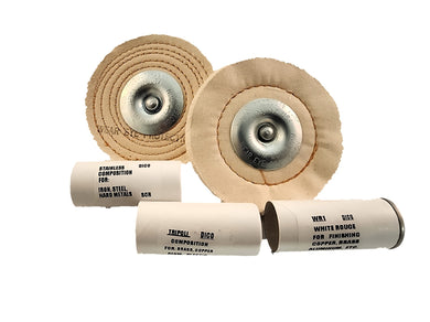 Buffing Kit for Drills: General Purpose (Except Precious Metals) 7500014