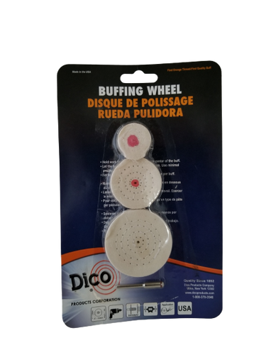 Buffing wheels: mini with 1/8