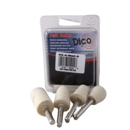 Felt Bob Kit 1/4" mandrels