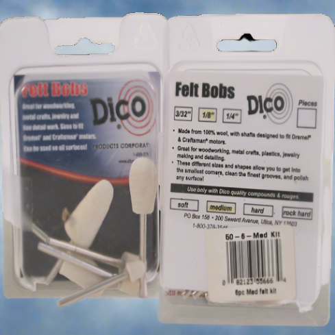 Felt Bob Kit 1/8" mandrels