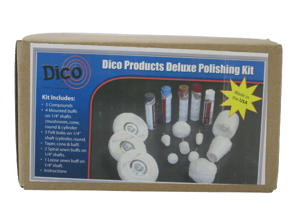 Buffing Kit 4 dia for Soft Metals #7500007 – Williamsville Buff & Abrasives