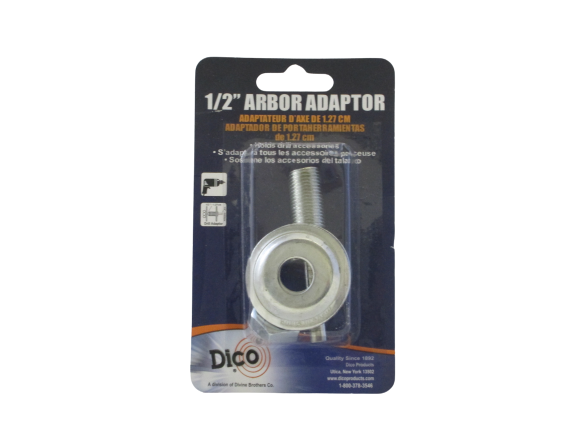 Arbor Adapter 1/2" x 1/4" Round Mandrel for Drills