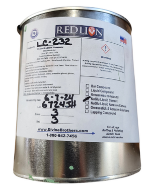 Pint LC-232 Buff Cement with Sizing/Reducer