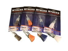 Nyalox 3/4" End Brush with 1/4" mandel