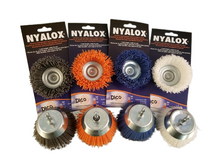 Nyalox 2 ½" Cup Brushes with 1/4" Mandrel