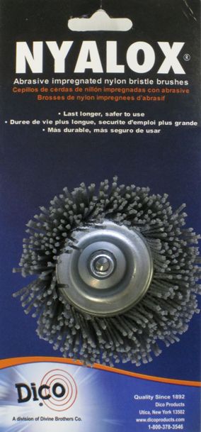 Nyalox 2 ½" Cup Brushes with 1/4" Mandrel