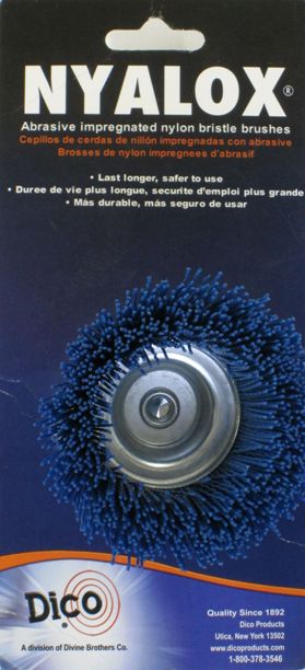 Nyalox 2 ½" Cup Brushes with 1/4" Mandrel