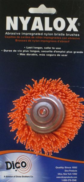 Nyalox 2 ½" Cup Brushes with 1/4" Mandrel