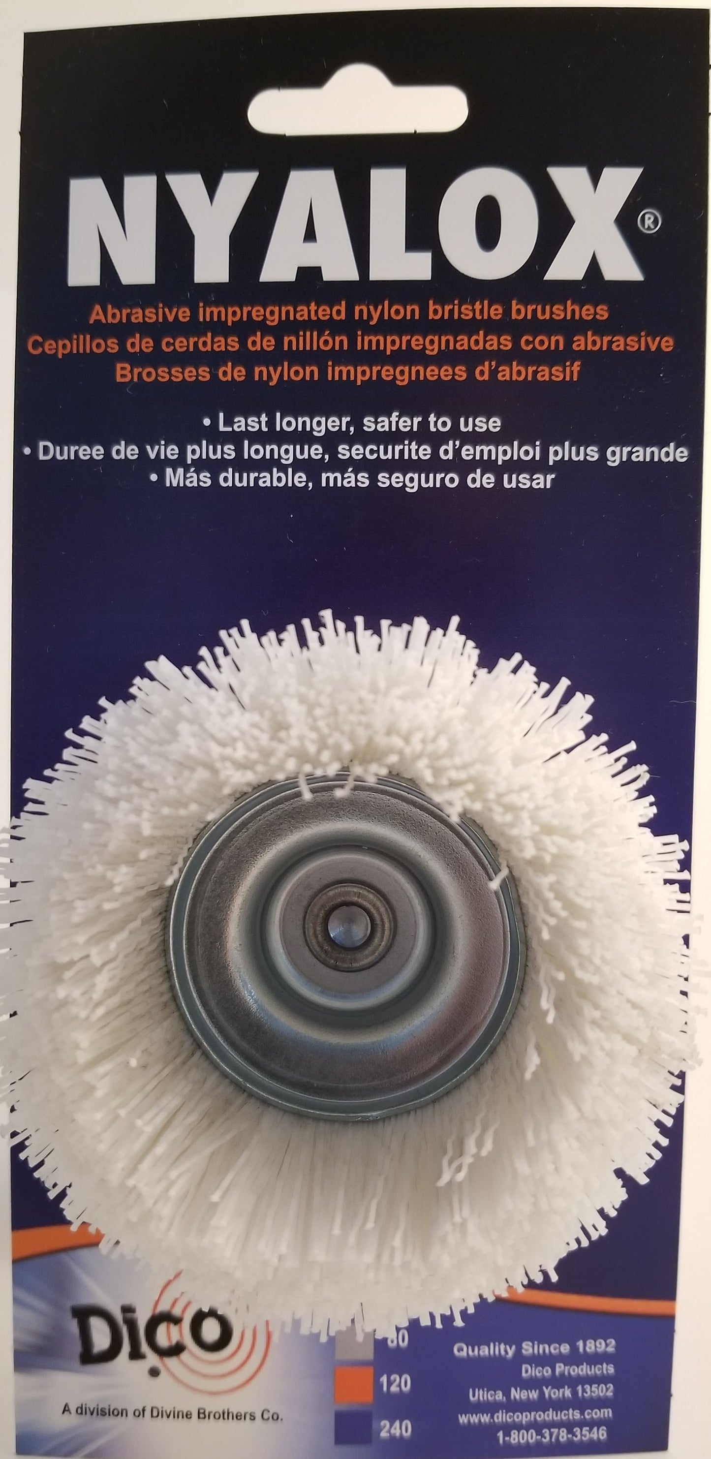 Nyalox 2 ½" Cup Brushes with 1/4" Mandrel