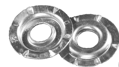 Buffing Wheel Arbor Adapter Flanges — 10 Pack, Multi-Size Fit